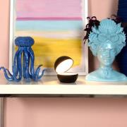 Lucide Clipper - oplaadbare tafellamp - Ø 12 x 10,8 cm - 2,2W LED incl...