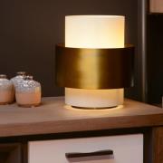 Lucide Firmin - tafellamp - Ø 20 x 23,5 cm - mat goud/messing