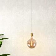 Lucide Jova - Hanglamp - Ø 12 x 4,6 x 140 cm - Mat Goud / Messing