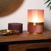 Lucide Extravaganza Tusse - tafellamp - Ø 15 x 22 cm - roze