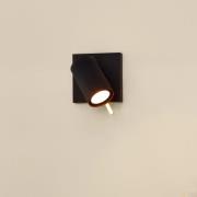 Lucide Grony - opbouwspot - 10 x 10 x 15 cm - 5W dimbare LED incl. - z...