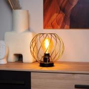 Lucide Danza - tafellamp -  Ø 25 x 22,5cm - goud