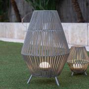 New Garden Conta 70 - buiten vloerlamp/ tafellamp met oplaadbare licht...