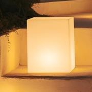 New Garden Cuby 53 - oplaadbare tafellamp op zonne-energie met afstand...