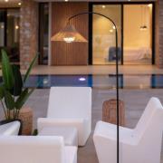 New Garden Niza 165 - vloerlamp met oplaadbare lichtbron en afstandsbe...