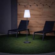 New Garden Lola slim 120 - oplaadbare vloerlamp met zonnepaneel - RGB+...