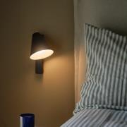 Nordlux Wilmer - bedlamp met usb poort - Ø 13,7 x 24,5 cm - zwart