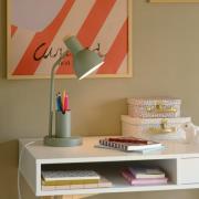 Nordlux Devone - bureaulamp - Ø 12 x 43,5 x 15 cm - groen