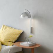 Nordlux Ellen - wandverlichting met schakelaar - 26 x 26 x 43 cm - chr...