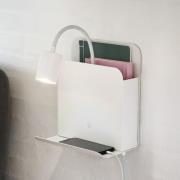 Nordlux Roomi - wandlamp met schakelaar en dubbele USB-poort - 16,5 x ...